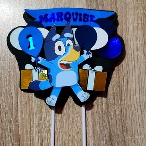 Bluey custome caketopper